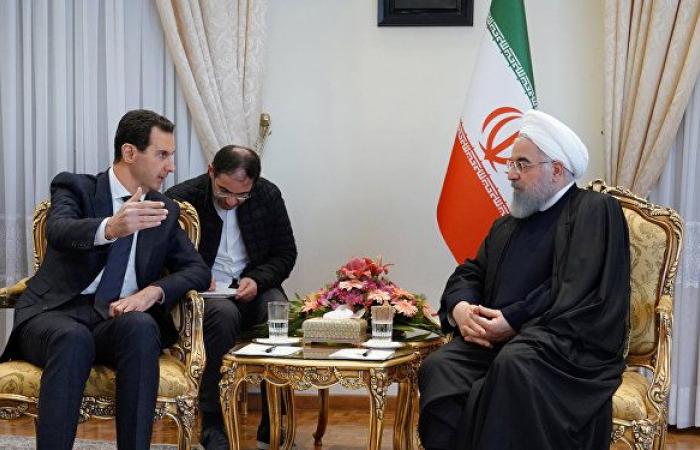 الأسد يدعو ظريف لزيارة دمشق