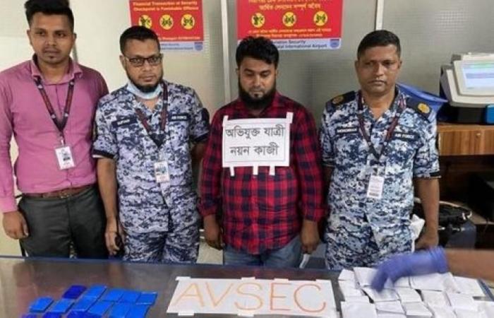 بنجلاديشي يهرب 6 آلاف حبة يابا إلى السعودية