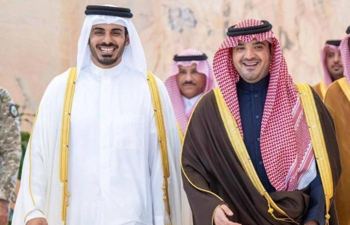 وزير الداخلية القطري يصل إلى الرياض
