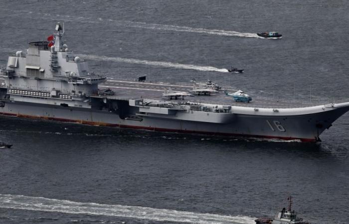 الصين تنشر سفنا حربية حول تايوان