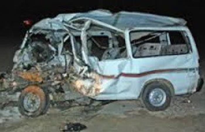 وفاة أحد مصابى حادث انقلاب سيارة على طريق العريش القنطرة