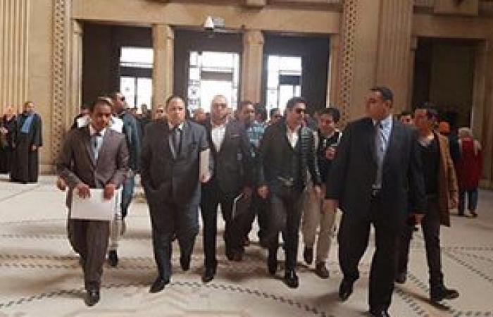 بالصور.. أحمد حسن يتقدم ببلاغ للنائب العام ضد مرتضى منصور
