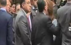 رئيس الوزراء ووزيرة التضامن يصلان محطة مصر لمتابعة حريق أحد القطارات