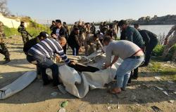 حصيلة رفع الجثث من تحت الماء في العراق