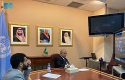 "المعلمي" يناقش مبادرة المملكة لإنهاء الأزمة اليمنية بمجلس الأمن الدولي