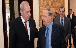 الرئاسة اللبنانية والبرلمان يتابعان تطورات المنطقة الحدودية