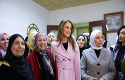 الملكة رانيا تزور جمعية النشميات الخيرية لتمكين المرأة في طبربور