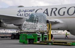 وصول الطائرة السعودية العاشرة لمطار غازي عنتاب لمساعدة ضحايا الزلزال