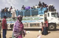 نازحو السودان يتجاوزون 2.5 مليون