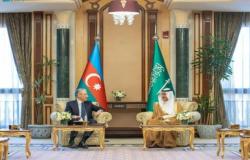 المملكة وأذربيجان يناقشان التعاون في مجال العمل المناخي