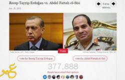 ”السيسي” و”أردوغان” وجها لوجه على ”التايم”: المنافسة تشتد بينهما والأصوات في تزايد مستمر