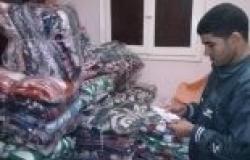 جمعية "شباب الخير" توزع 100 بطانية على الأسر المحتاجة بالفيوم