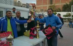 فوز اللجنة الرياضية بالمركز الأول فى لعبة تنس الطاولة على مستوى جنوب سيناء