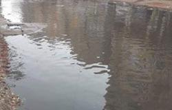 قرية عياش بالمحلة تغرق فى الصرف الصحى بسبب انسداد المصرف