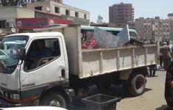 ضبط 165 مخالفة إشغال طريق و106 محال بدون ترخيص خلال حملة أمنية بالقاهرة