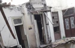 انهيار عقار مكون من 4 طوابق وتصدع آخر بمدينة كفر الدوار بالبحيرة