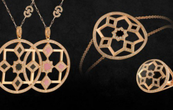 مصممة المجوهرات المغربية غيثة شرايبي تستوحي تصميماتها من "الزليج المغربي"