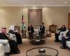 ملك الأردن يبحث مع رئيس مجلس الشورى سبل توسيع التعاون مع السعودية