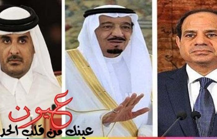 السيسي وسلمان وتميم يلتقطون الصور التذكارية بقمة الأردن