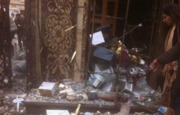 الصحة: 11 حالة وفاة و35 مصابا بانفجار الكنيسة المرقسية بالإسكندرية