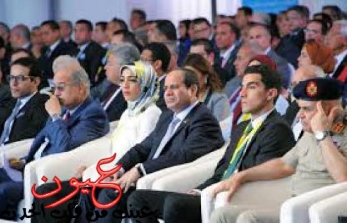 من هو الشاب الذي توسط السيسي ووزير الدفاع في مؤتمر الإسماعيلية؟