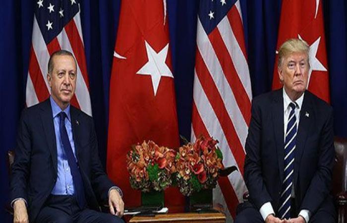 أردوغان وترامب يبحثان إنشاء منطقة خالية من الإرهاب شمالي سوريا