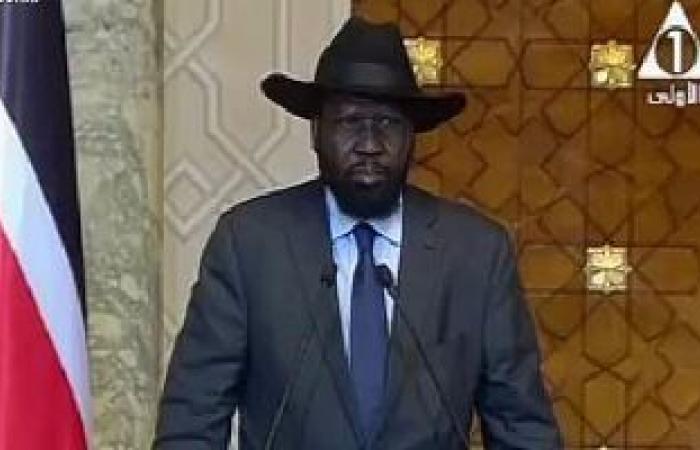 سلفاكير يدعو السيسى لزيارة جنوب السودان.. والرئيس يرحب