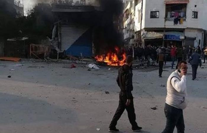 انفجار سيارة مفخخة في اللاذقية شمال غربي سوريا (شاهد)