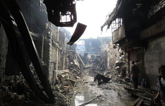 وفاة 7 أطفال نتيجة نشوب حريق في منطقة المناخلية وسط دمشق