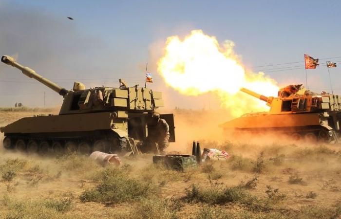 الجيش العراقي يقصف عناصر من "داعش" في مخابئ طينية