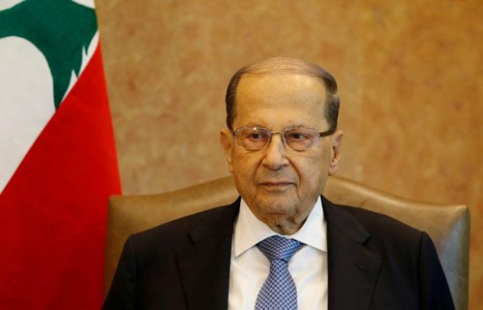 الرئيس اللبناني يعزي السيسي والمصريين بحادثة القطار