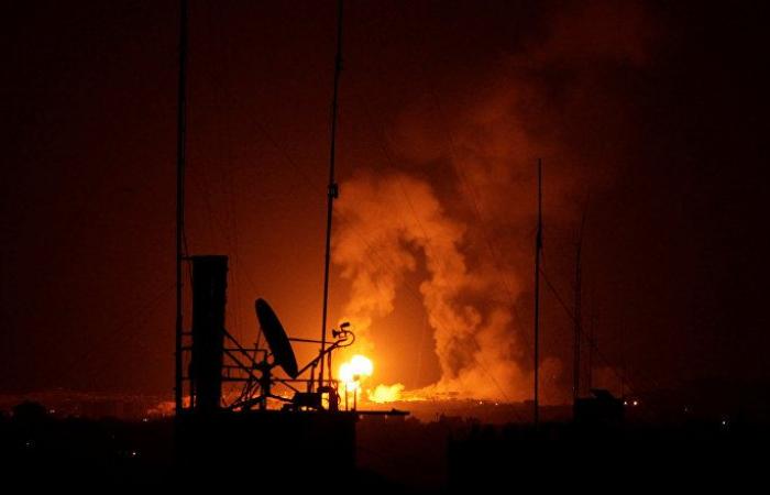 إسرائيل تستهدف 100 موقع داخل قطاع غزة ردا على إطلاق صاروخين تجاه تل أبيب