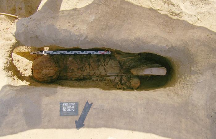 بالصور والفيديو... علماء الآثار الروس يعثرون على آثار مصرية قديمة فريدة من نوعها
