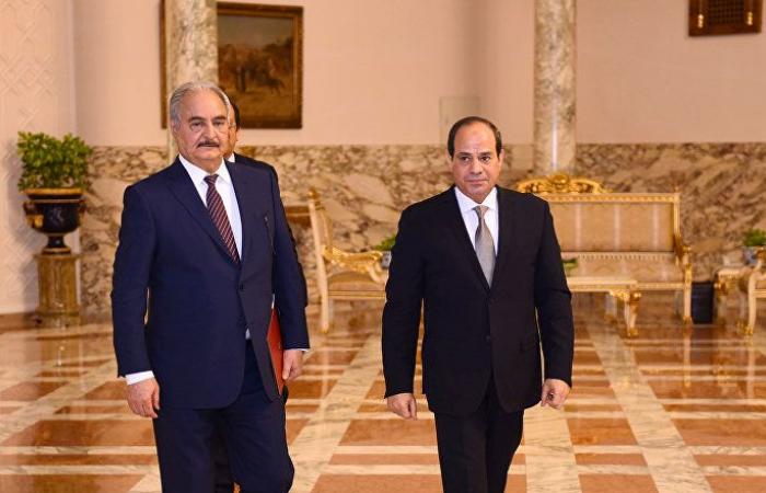 السيسي يستقبل حفتر في القاهرة للمرة الثانية منذ اندلاع معارك طرابلس