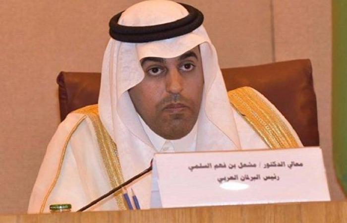 البرلمان العربي يدعو لتحرك دولي لتأمين حركة الملاحة البحرية