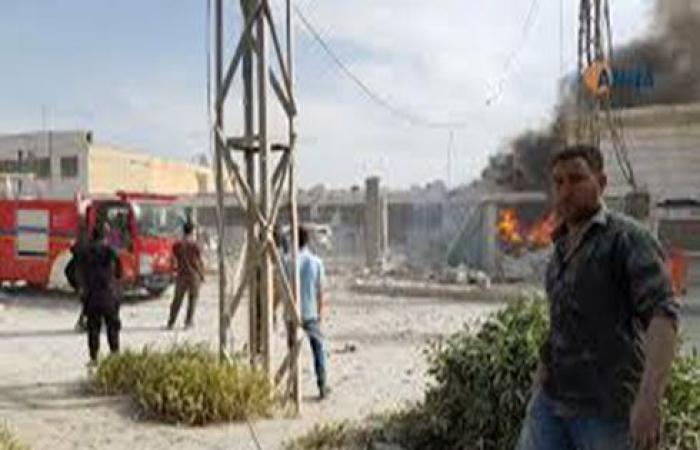 بالفيديو : قتيل وجرحى إثر انفجار سيارة مفخخة في منبج السورية