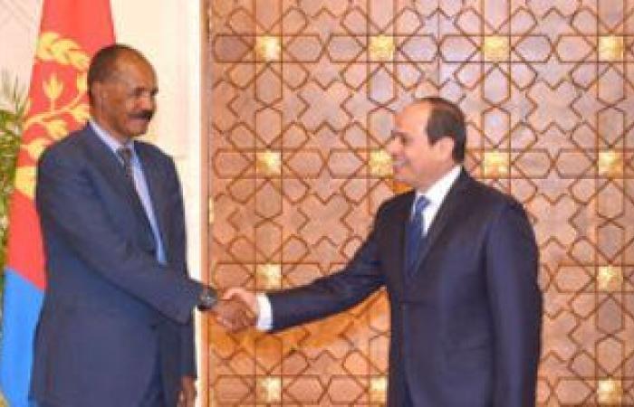 رئيس إريتريا يغادر القاهرة عقب لقاء الرئيس السيسي
