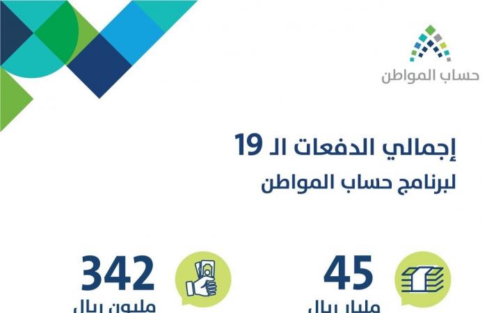 القحطاني: 45 مليار ريال إجمالي دفعات "حساب المواطن" منذ انطلاقه