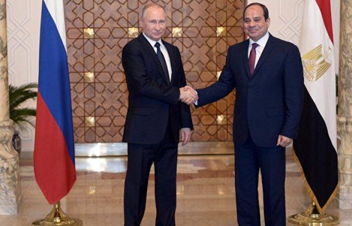 استعادة الحركة الجوية بين روسيا ومصر على جدول أعمال لقاء بوتين والسيسي