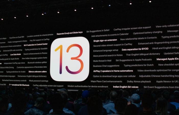 مقارنة التغييرات بين iOS 13 و iOS 12