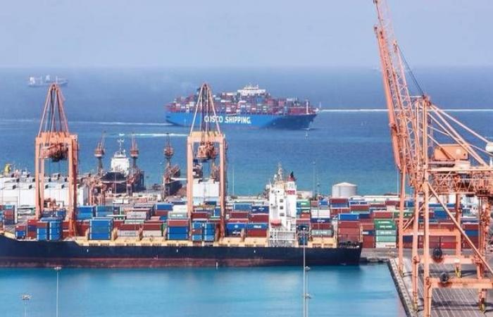 الموانئ السعودية: مناولة 21 مليون طن من البضائع خلال يونيو
