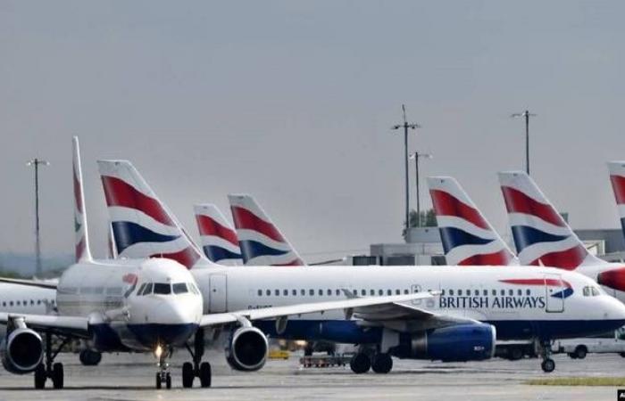 طيارو الخطوط الجوية البريطانية يصوتون لصالح إضراب مفتوح بسبب الأجور