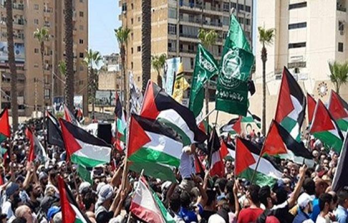 بالفيديو : فلسطينيو لبنان يواصلون تصعيدهم ويلوحون بجمعة غضب