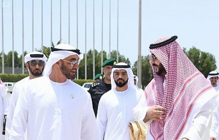 بالصور..نائب وزير الدفاع السعودي يستقبل ولي عهد أبوظبي في جدة