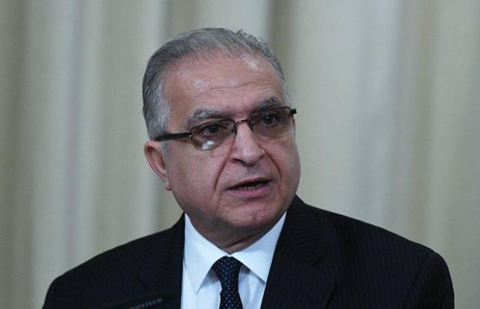 وزير الخارجية العراقي يناقش مع نظيره الفلسطيني التطورات في المنطقة