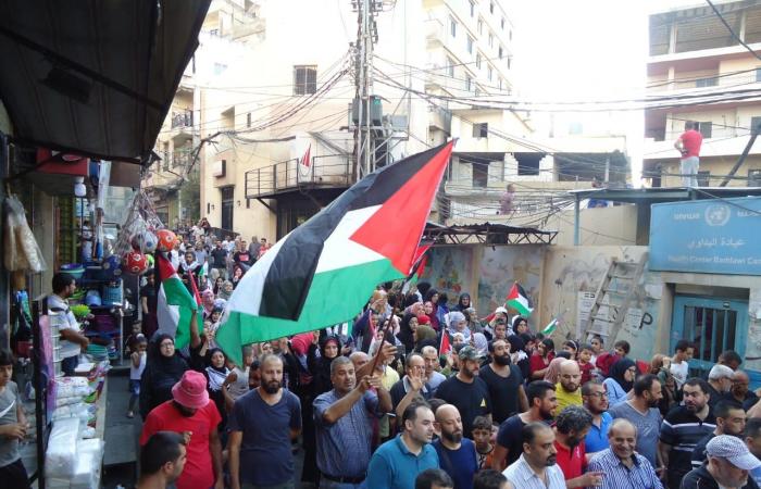 يوم غضب جديد للاجئين الفلسطينيين في مخيمات لبنان (شاهد)