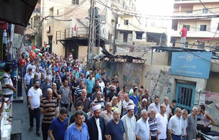 يوم غضب جديد للاجئين الفلسطينيين في مخيمات لبنان (شاهد)