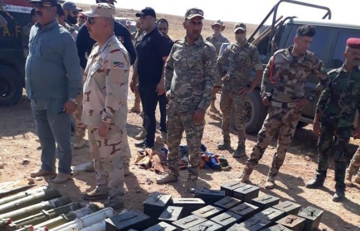 القوات العراقية تدمر مخازن أسلحة لـ"داعش" في الحدود... صور