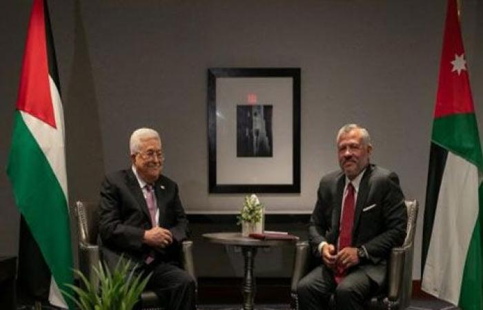 الملك لعباس في نيويورك : الأردن يقف بكل إمكاناته وراء الأشقاء الفلسطينيين