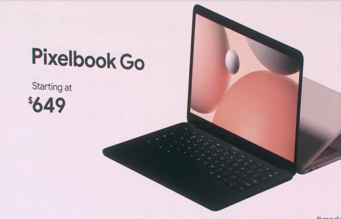 جوجل تعلن عن حاسوبها المحمول Pixelbook Go